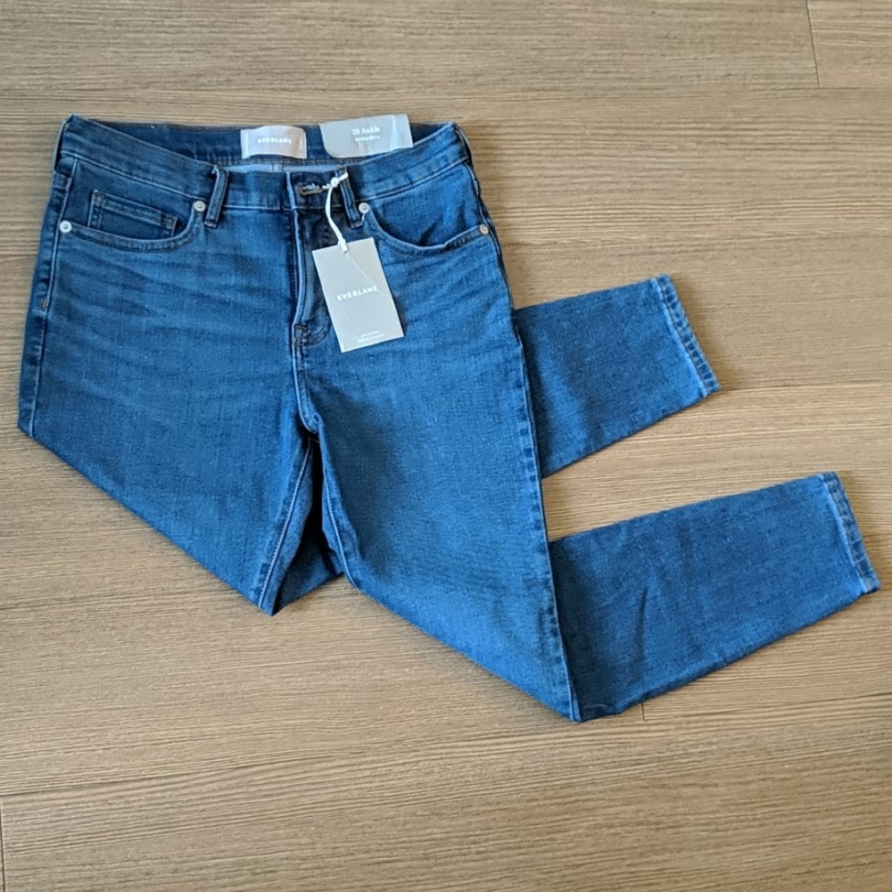 NWT Everlane Stretch Mid-Rise Skinny Jeans - Picture 4 of 8